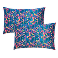Hummingbird Pure Mulberry Silk Pillowcase Pair